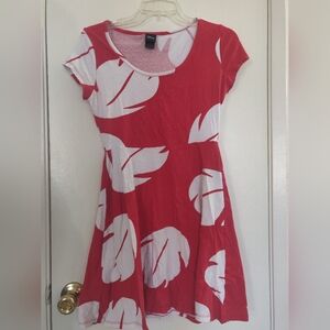 Disney Lilo and stitch Red Dress, Size S
